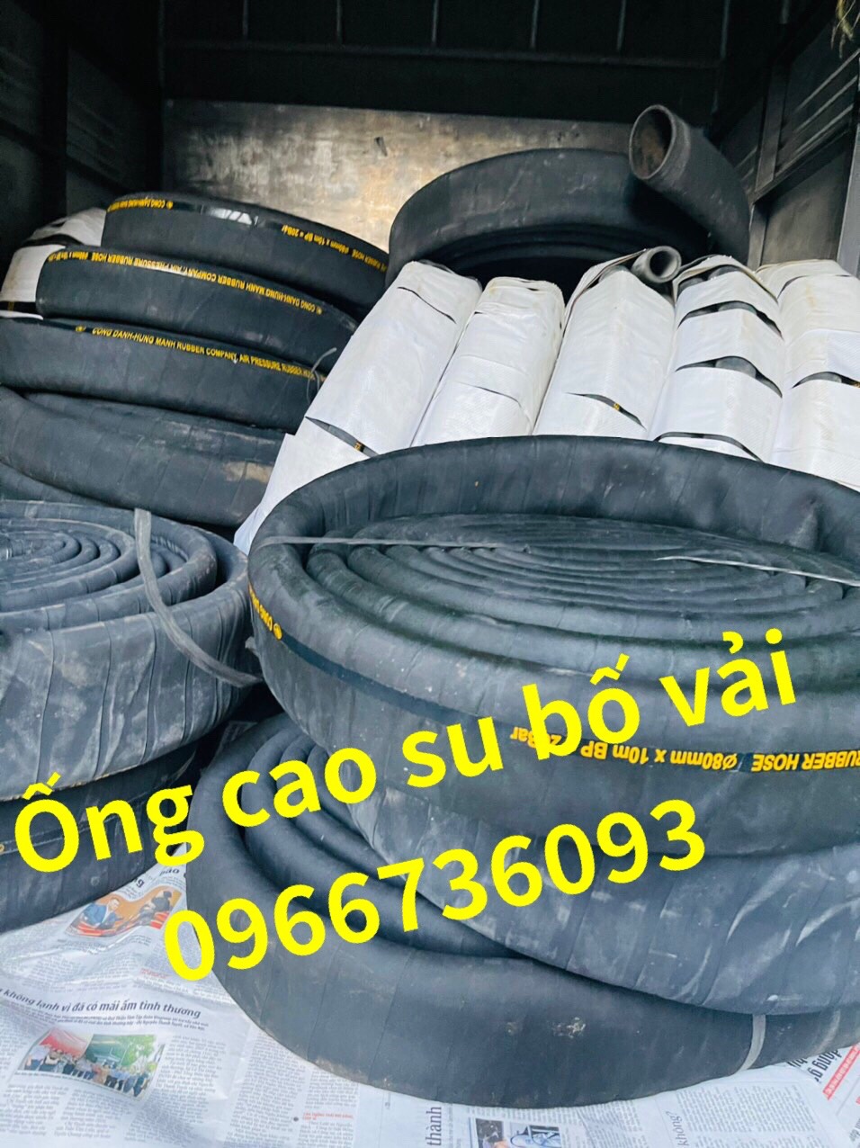 ống cao su bố vải